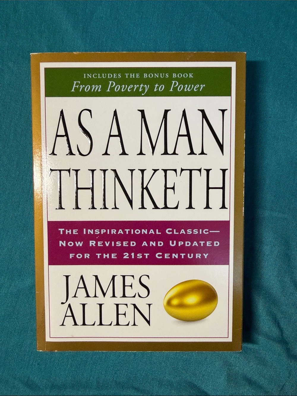 📚 As a Man Thinketh - James Allen Paperback